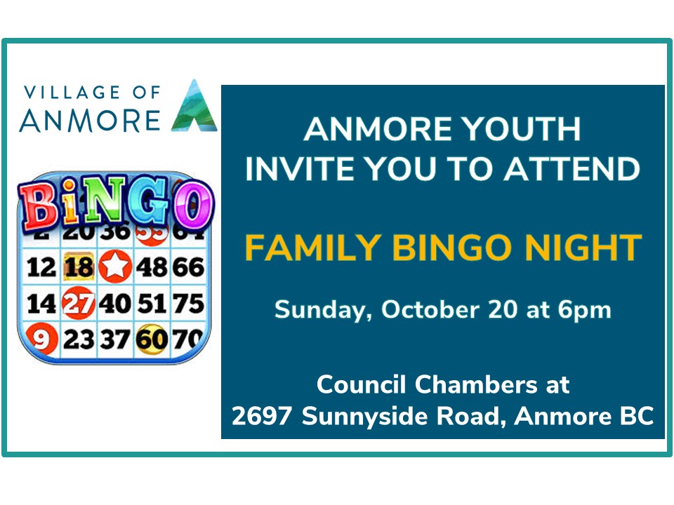 2019-10-20 Anmore Youth Bingo – wide