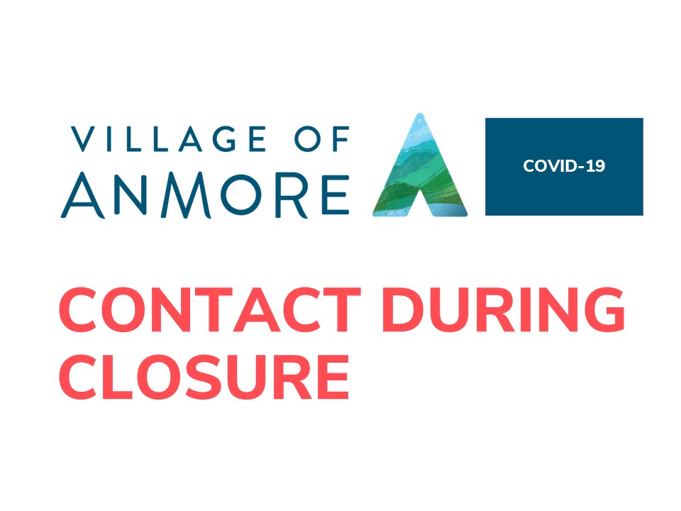 2020 CONTACT US DURING COVID-19 Update Closure – wide