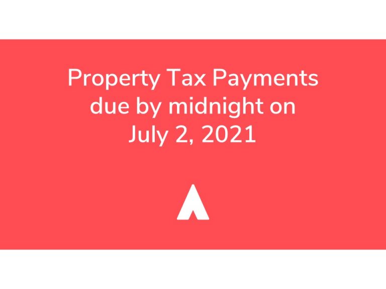 Property Taxes Due on July 2, 2021 Anmore Village