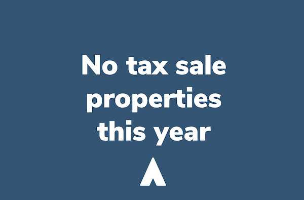 No Tax Sale in 2022
