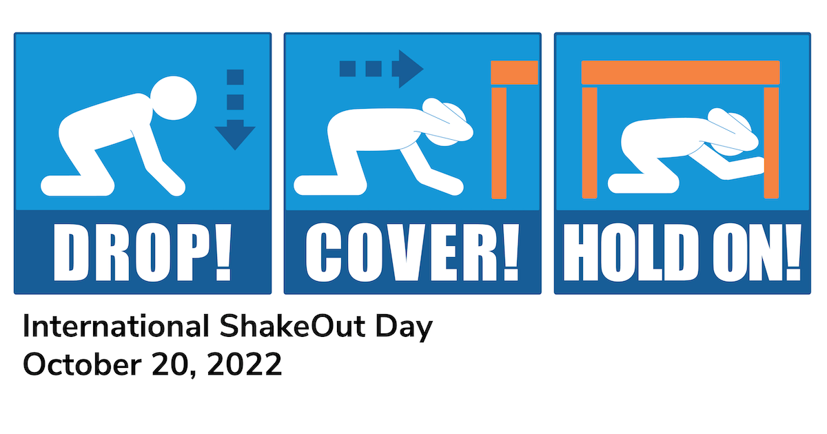 2022-10-22 International ShakeOut Day