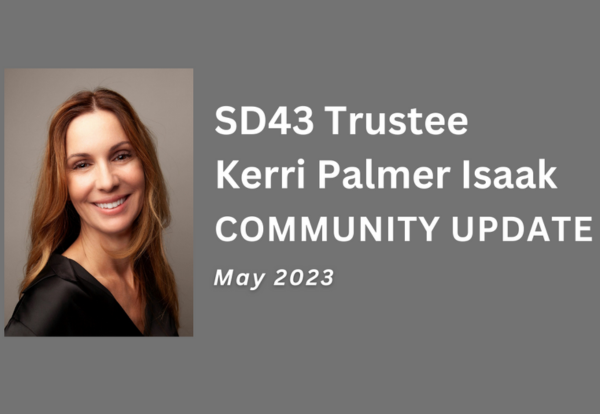 SD43 Trustee Community Update: May 2023