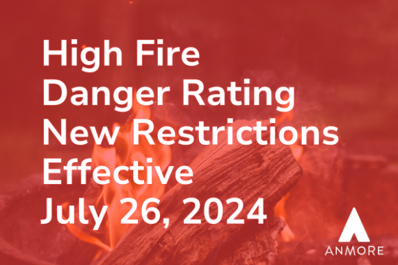 High Fire Danger Rating and Open Burning Ban with New Restrictions