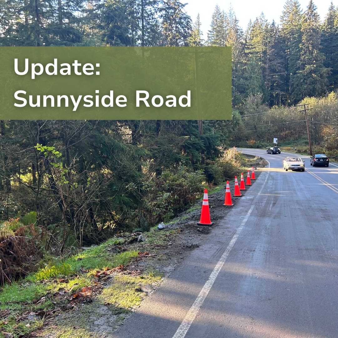 Graphic of Sunnyside Road Repaired