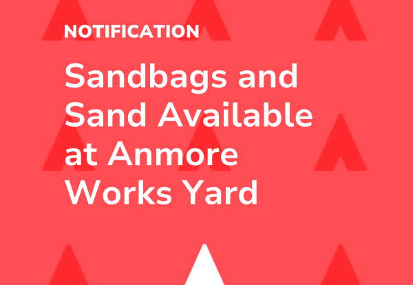 Sand and Sandbags Available