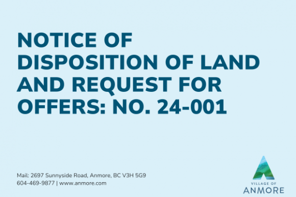 Notice of Disposition of Land and Request for Offers: No. 24-001