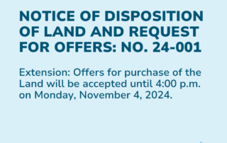 Graphic for Notice of Disposition of Land and Request for Offers